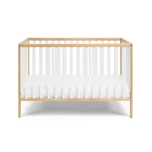 Deux - Remi 3-in-1 Convertible Island Crib - Natural/White