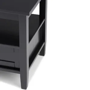 Warm Shaker - End Table - Black