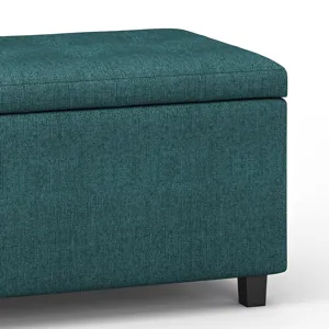 Cosmopolitan - Storage Ottoman - Teal