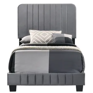 Lodi - G0408-TB-UP Twin Bed - Gray