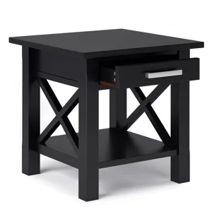 Kitchener - End Table - Black