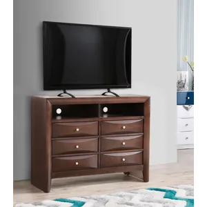Marilla - G1525-TV2 Media Chest - Cappuccino