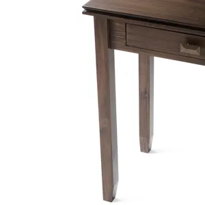 Artisan - Console Sofa Table - Natural Aged Brown