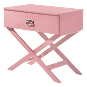 Xavier - G0074-N Nightstand - Pink
