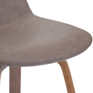 Randolph - Bentwood Counter Height Stool (Set of 2) - Distressed Chocolate Brown