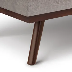 Owen - Lift Top Large Coffee Table Storage Ottoman - Distressed Grey