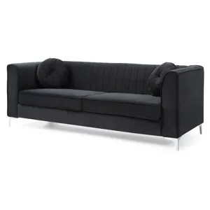 Delray - G793A-S Sofa (2 Boxes) - Black