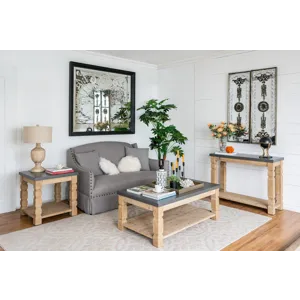 Console Table - Brown Gray