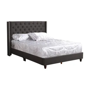 Julie - G1906-FB-UP Full Upholstered Bed - Black