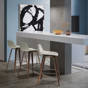 Randolph - Bentwood Counter Height Stool (Set of 2) - Cream