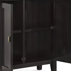 Redmond - Low Storage Cabinet - Hickory Brown
