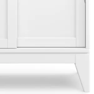Harper - Low Storage Cabinet - White