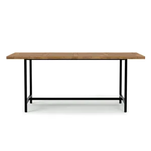 Campbell - Dining Table - Burnt Wax