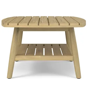 Bayshore - Outdoor Coffee Table - Light Teak