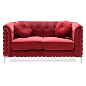 Pompano - G789A-L Loveseat (2 Boxes) - Burgundy