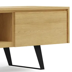 Lowry - 72\" TV Media Stand - Oak
