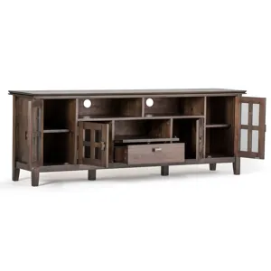 Artisan - 72\" TV Media Stand - Natural Aged Brown