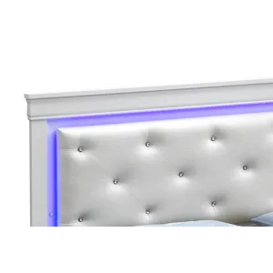 Lorana - G6590C-FB3 Full Bed - Silver Champagne