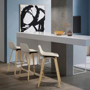 Randolph - Bentwood Counter Height Stool (Set of 2) - Natural / Light Brown