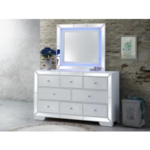 Hollywood Hills - G8180-M Mirror - White