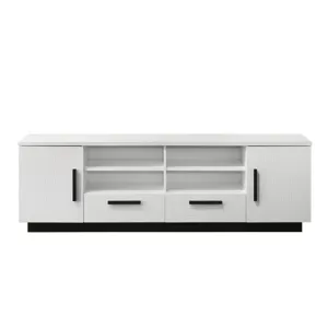 Matilda - TV Stand With Drawers - White Finish