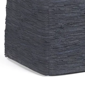 Fredrik - Square Pouf - Dark Blue