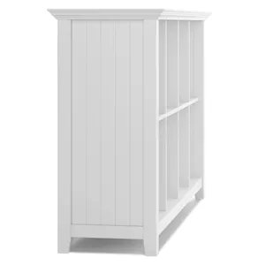 Acadian - 8 Cube Storage Sofa Table - White