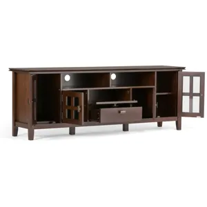 Artisan - 72\" TV Media Stand - Russet Brown
