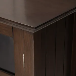 Acadian - Medium Storage Cabinet - Natural Aged Brown