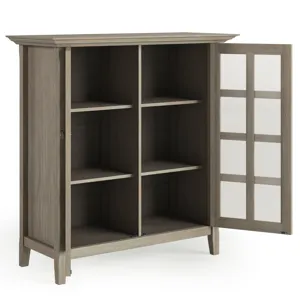 Acadian - Medium Storage Cabinet - Distressed Grey