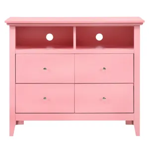 Hammond - G5404-TV Media Chest - Pink
