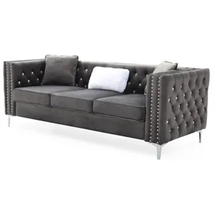 Paige - G822A-S Sofa - Gray