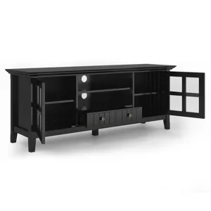 Acadian - 60\" TV Media Stand - Black