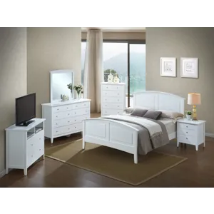 Hammond - G5490A-QB Queen Bed (2 Boxes) - White
