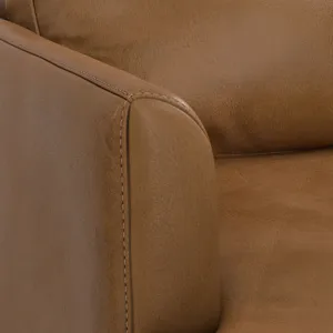 Livingston - 90\" Sofa - Caramel Brown