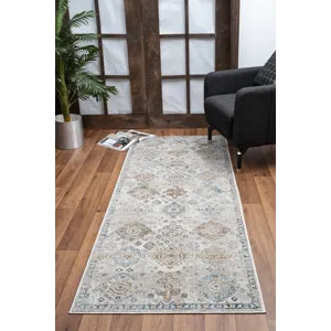 Noble - GC_GEN7006 Ivory 2\' x 3\' Area Rug