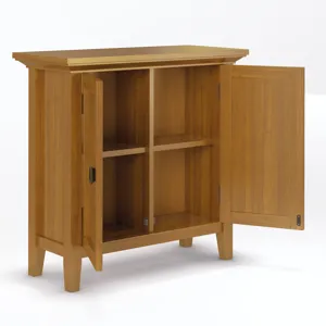 Redmond - Low Storage Cabinet - Light Golden Brown