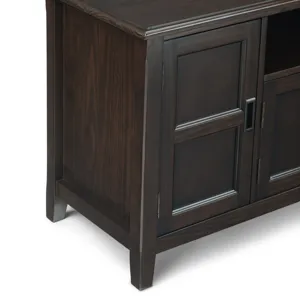 Burlington - 72" TV Media Stand - Mahogany Brown