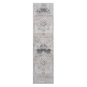 Payas - 2\' x 8\' Medallion Non-Shedding Living Room Bedroom Dining Home Office Stylish And Stain Re