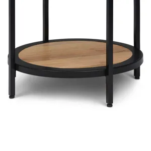 Jenna - Round Side Table - Natural