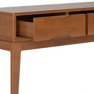 Harper - Console Sofa Table - Teak Brown