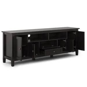 Warm Shaker - 72\" TV Media Stand - Hickory Brown