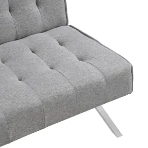 Comfortable Futon Sofa Bed - Gray