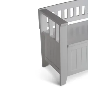 Acadian - Entryway Storage Bench - White