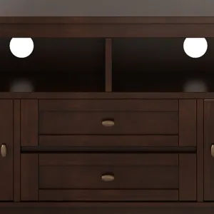 Warm Shaker - 72\" TV Media Stand - Russet Brown
