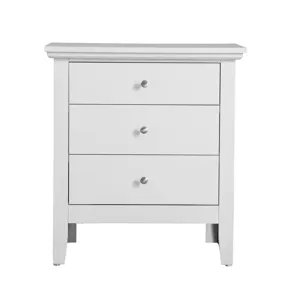 Hammond - G5490-N 3 Drawer Nightstand - White