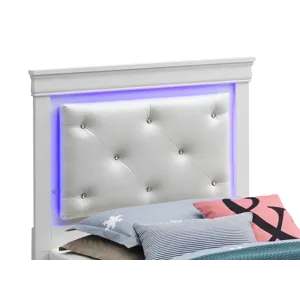 Lorana - G6590C-FB3 Full Bed - Silver Champagne