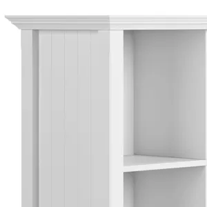 Acadian - 8 Cube Storage Sofa Table - White