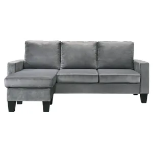 Jessica - G0511-SCH Sofa Chaise - Gray