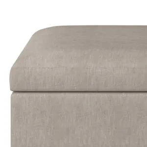 Owen - Coffee Table Storage Ottoman - Natural